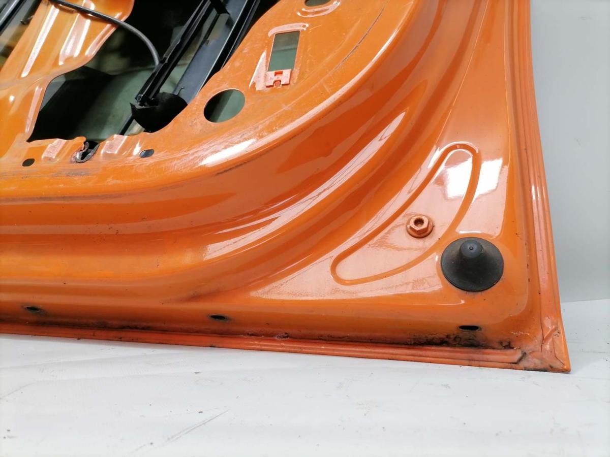 Seat Leon 1P original T&uuml;r vorn rechts LP2C Leuchtorange Rohbau Bj.2009